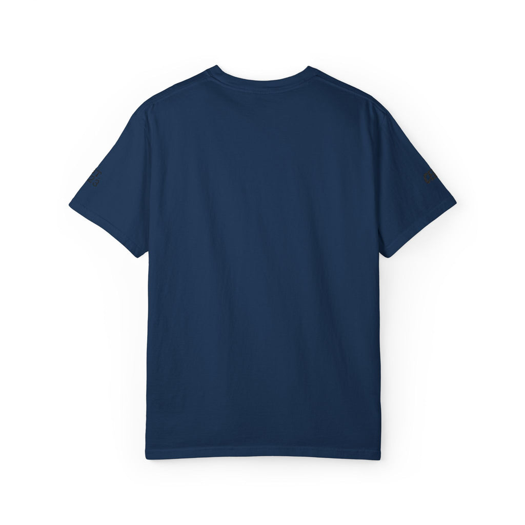 Dog Sploot T-Shirt — Personalized Dog Name & Birth Year Sleeve Tee