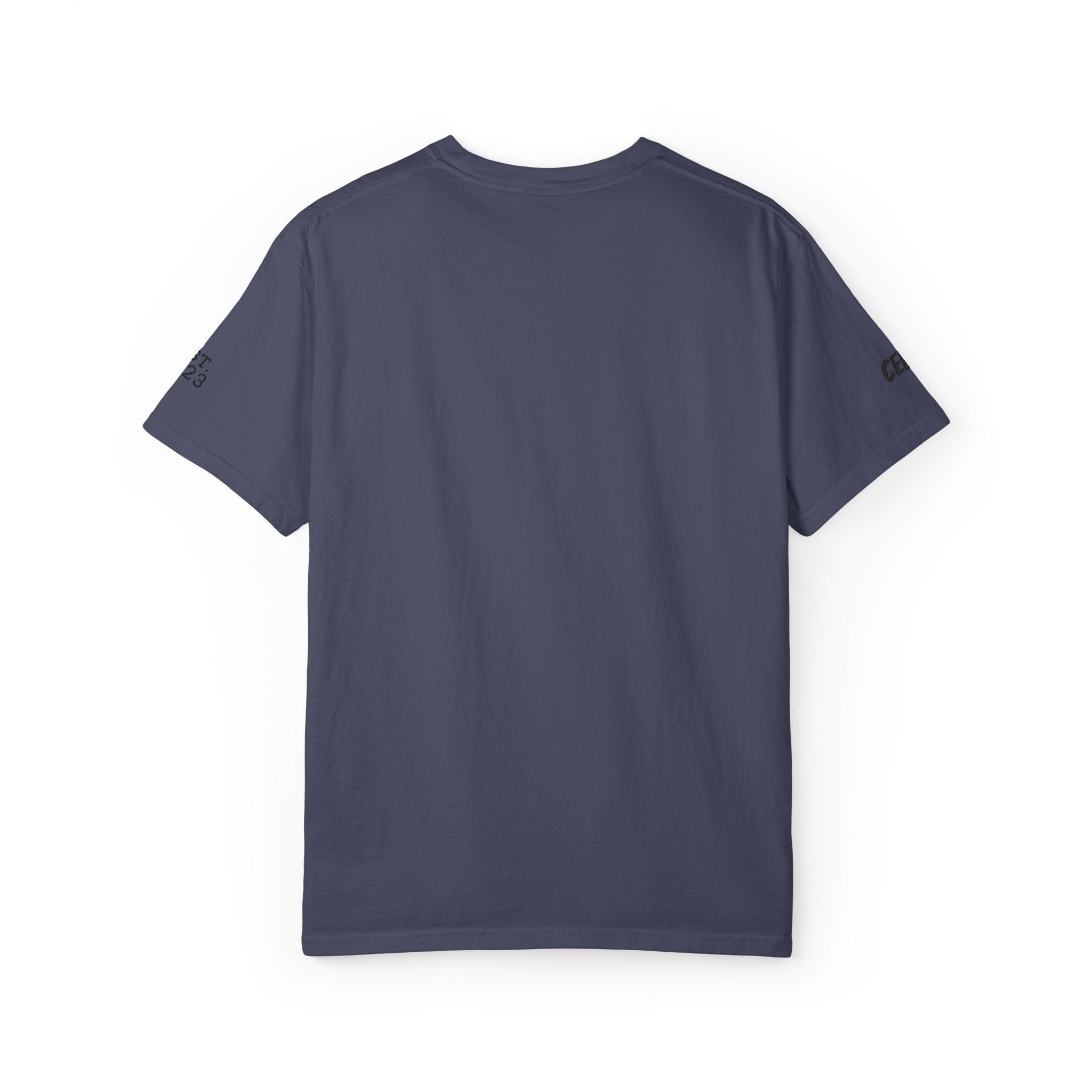 Dog Sploot T-Shirt — Personalized Dog Name & Birth Year Sleeve Tee