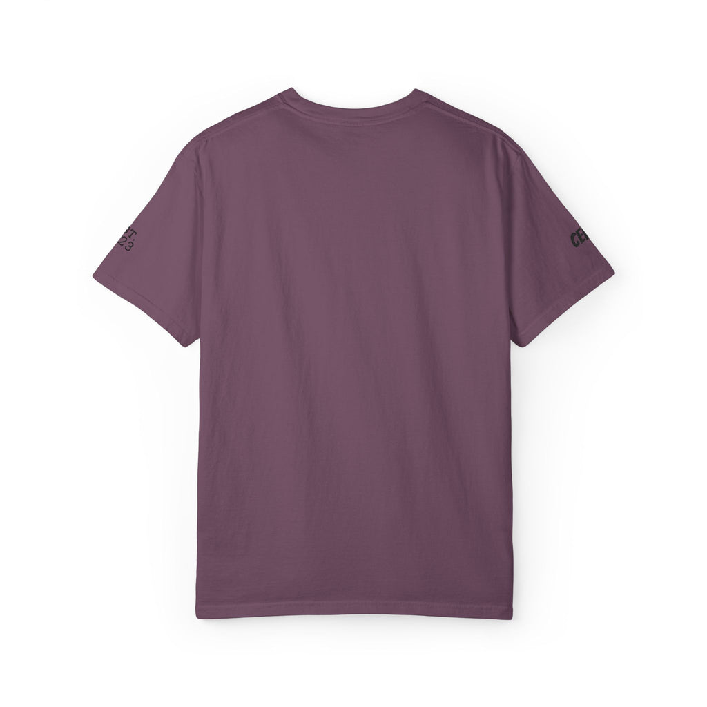Dog Sploot T-Shirt — Personalized Dog Name & Birth Year Sleeve Tee